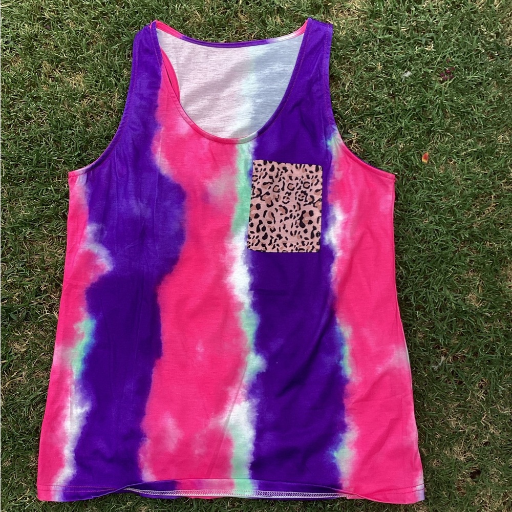 New Tye Dye Tank Top